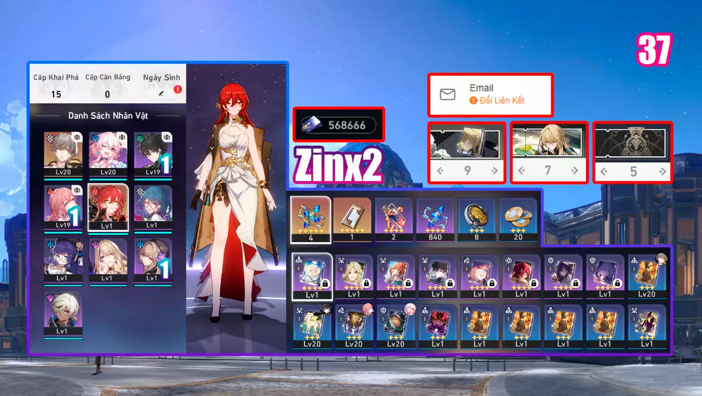 Ảnh acc Genshin