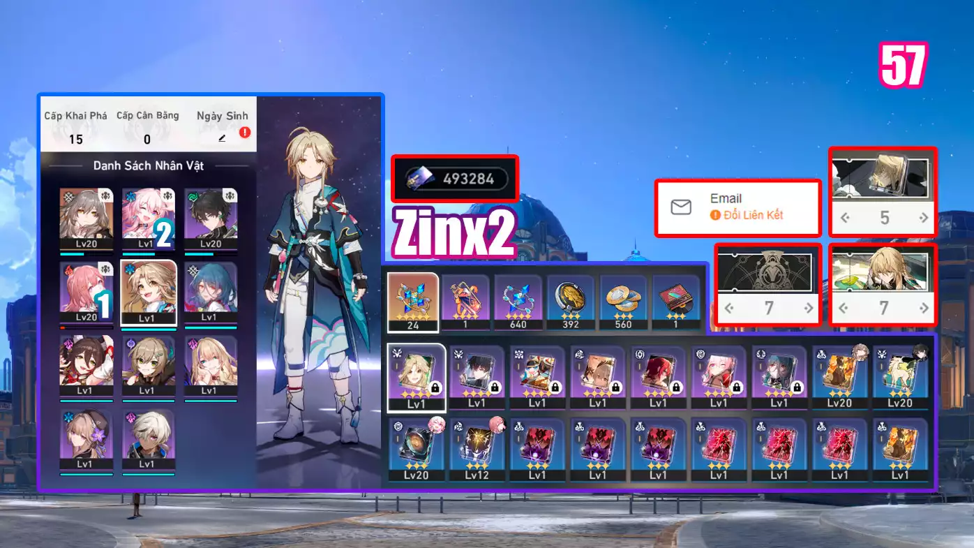 Ảnh acc Genshin