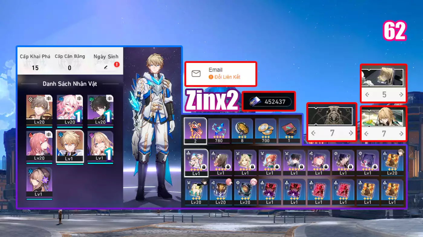 Ảnh acc Genshin