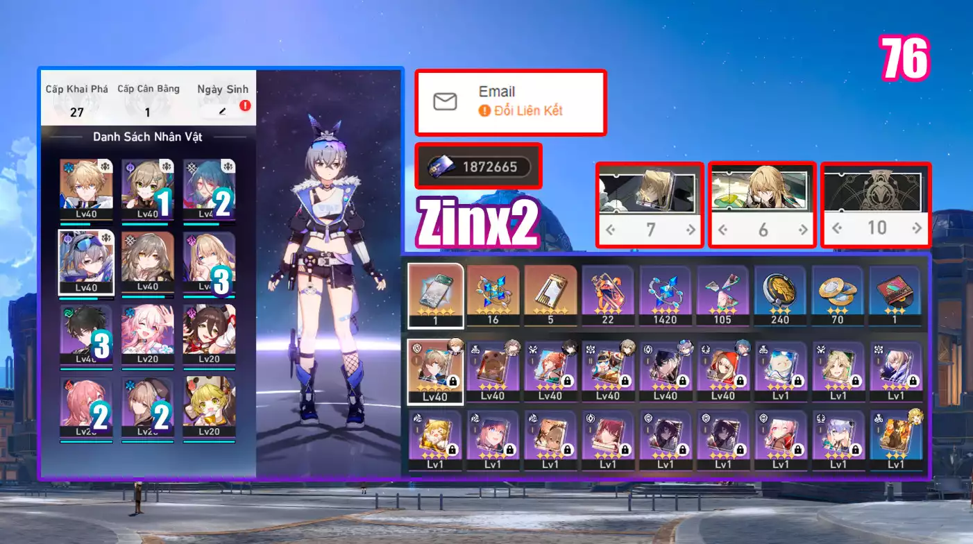 Ảnh acc Genshin